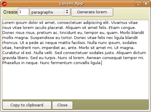 Lorem-app